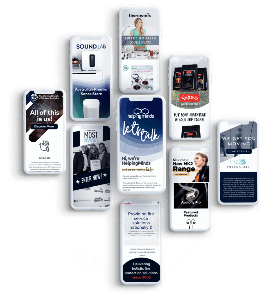 Webwizardz mobile website designs